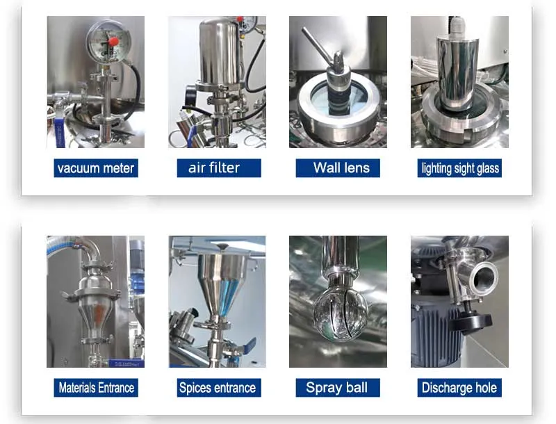 High Shear Dispersing Emulsifer Machine Cream Emulsifier