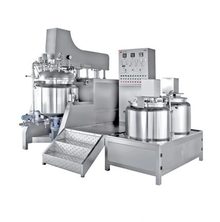 Jf-a Blender Boiler for Face Cream Vacuum Mixing Equipment Homogenizing Emulsifier